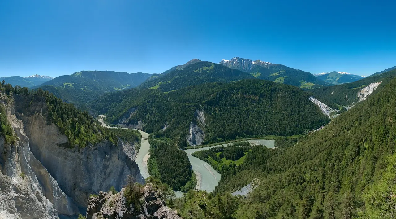 Rheinschlucht (Ruinaulta)