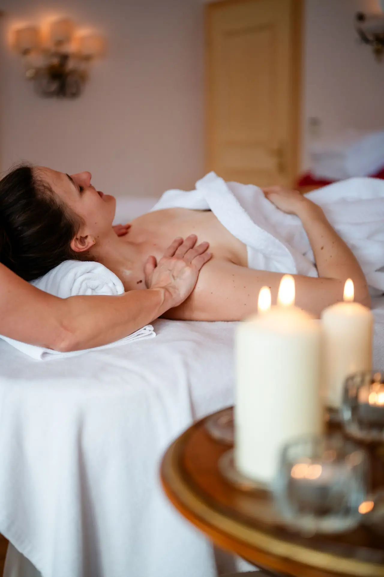Relais & Chateaux Hotel Singer in Berwang – Entspannende Massage im Spa-Bereich | Wellnesshotel Tirol