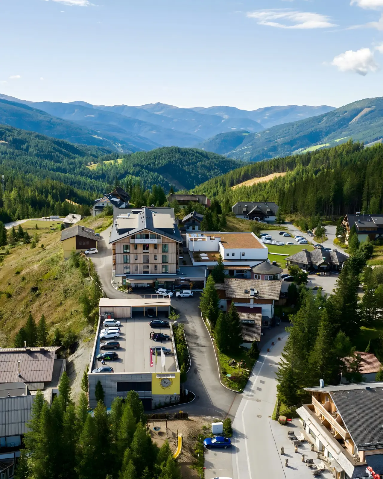 Das KATSCHBERG in Katschberghöhe – Hotelanlage in alpiner Berglandschaft | Wellnesshotel Katschberg