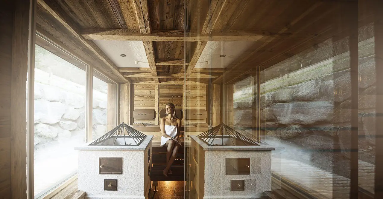 Das Kaltenbach in Kaltenbach – Entspannung in der Panorama-Sauna mit Blick auf die Natur | Wellnesshotel Zillertal