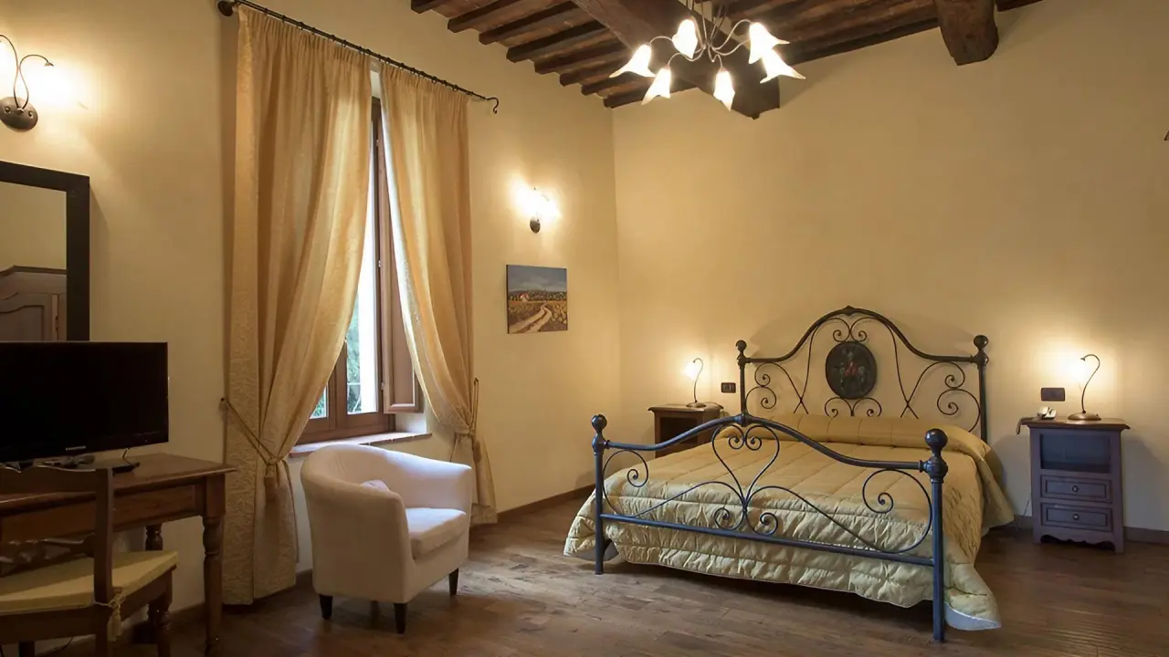 Nuovo Etrurua Resort in Montepulciano – Komfortables Doppelzimmer im traditionellen Stil | Wellnesshotel Toskana