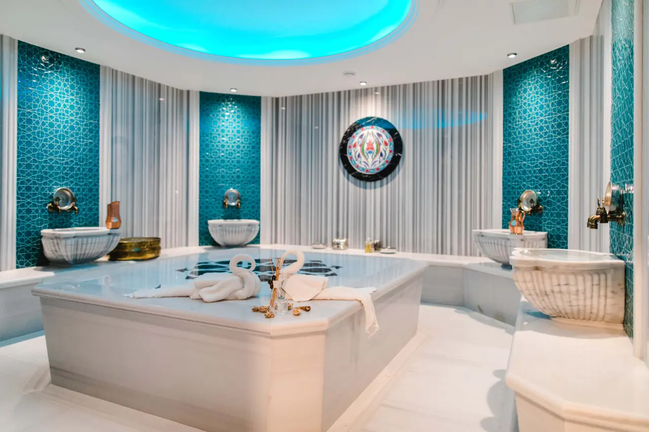Schlosshotel Weyberhöfe in Sailauf – Luxuriöser Hamam-Bereich mit orientalischem Design | Wellnesshotel Spessart