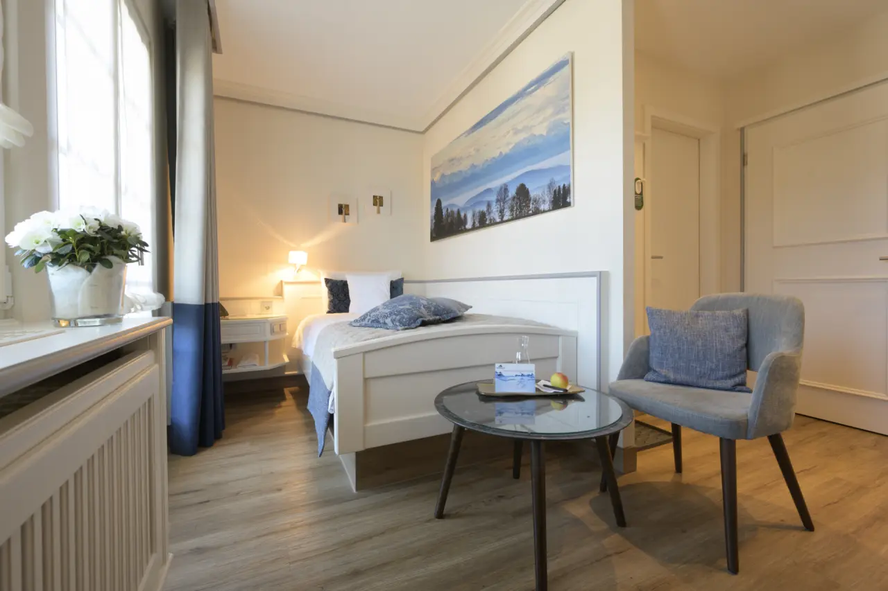 Bio- und Wellnesshotel Alpenblick in Höchenschwand – Gemütliches Einzelzimmer | Wellnesshotel Schwarzwald