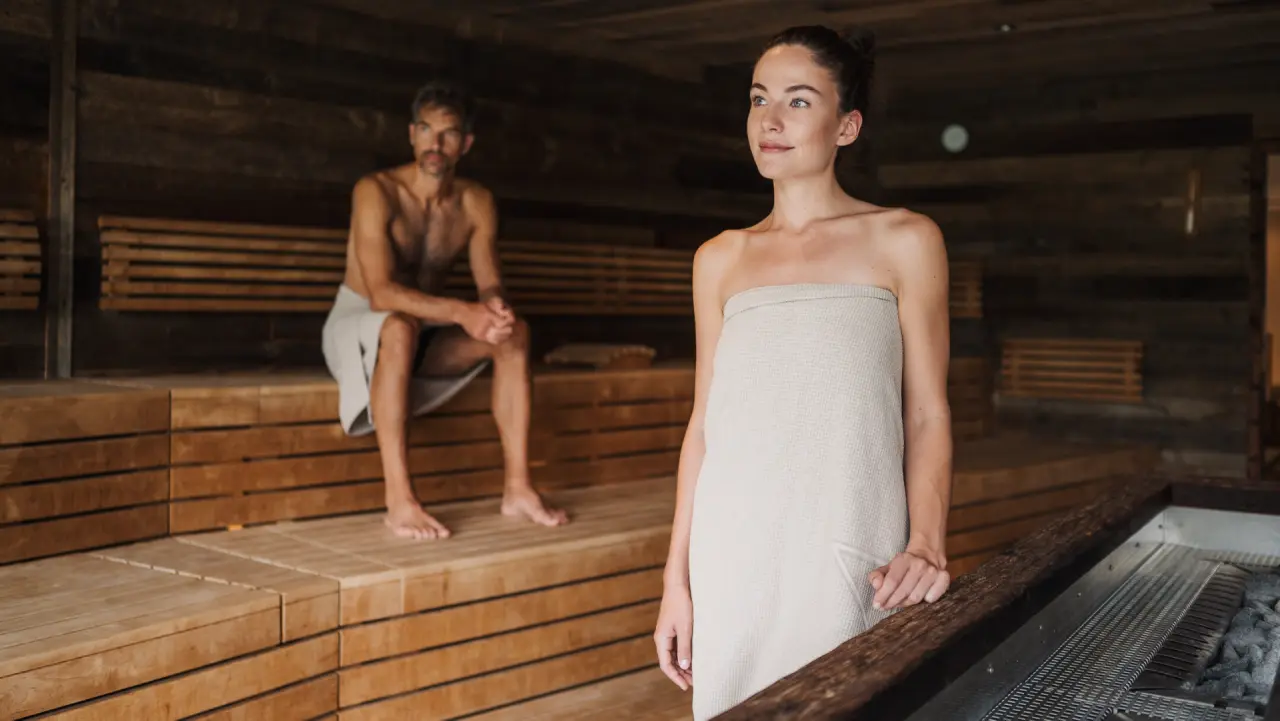 Hotel Nesslerhof in Großarl – Entspannung in der modernen Holzsauna | Wellnesshotel Salzburger Land