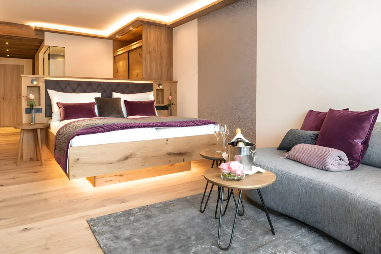 Laschenskyhof in Wals bei Salzburg – Komfortables Doppelzimmer mit modernem Design | Wellnesshotel Salzburg