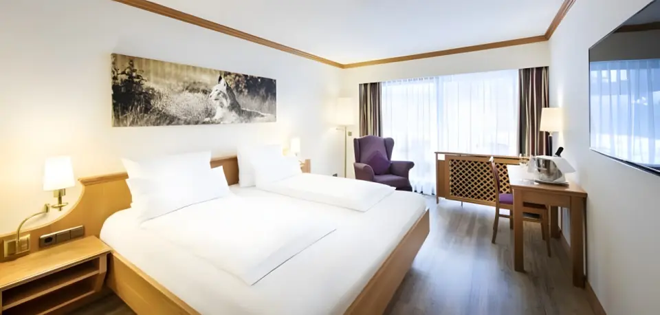 Hotel Sonnenhof in Lam – Helles und geräumiges Doppelzimmer mit modernem Interieur | Wellnesshotel Bayerischer Wald