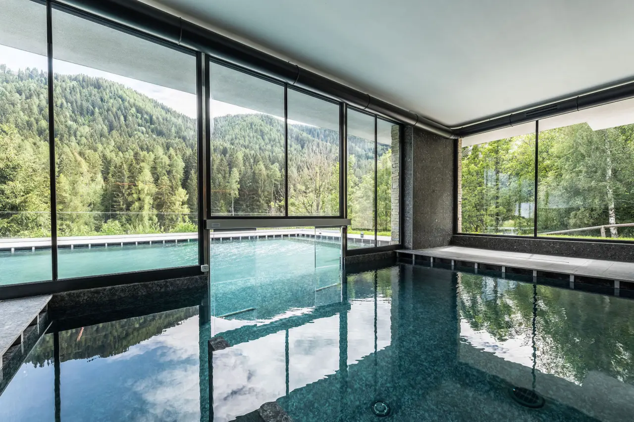Gaia Wellness Residence Hotel in Mezzana – Indoor-Pool mit Bergblick | Wellnesshotel Val di Sole