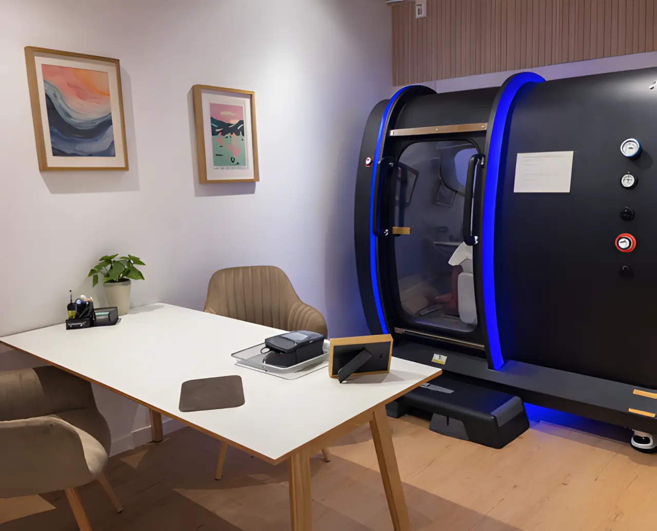 Hotel Annelies in Ramsau am Dachstein – Modernes Wellness-Behandlungszimmer mit Kryokammer | Wellnesshotel Dachstein