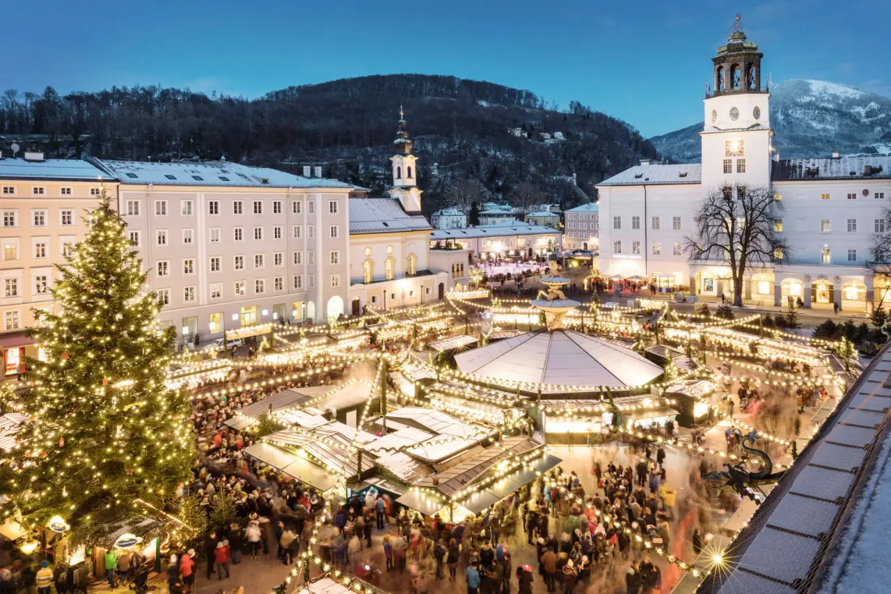 Romantik Spa Hotel Elixhauser Wirt in Elixhausen bei Salzburg – Weihnachtsmarkt in der Salzburger Altstadt | Wellnesshotel Salzburg