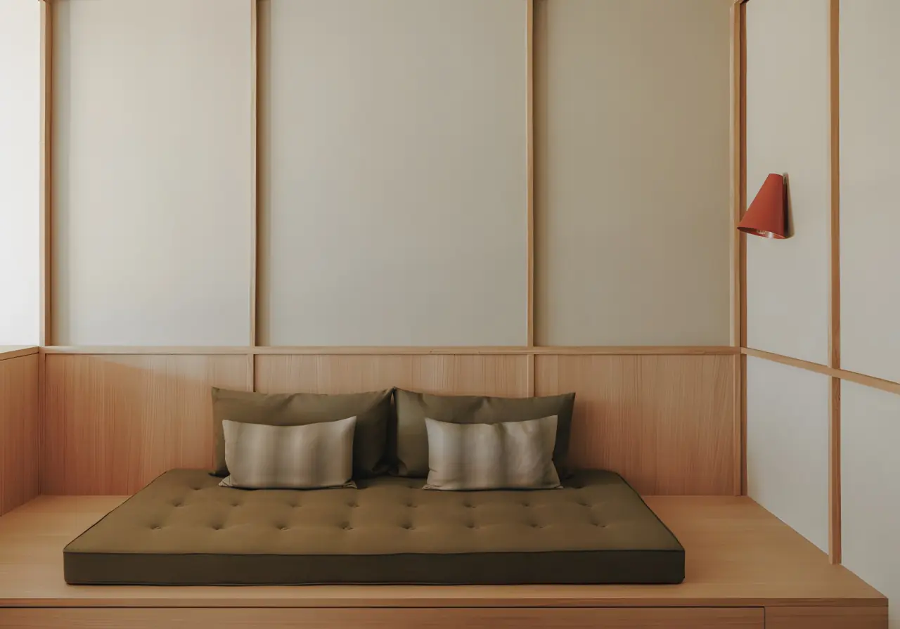 Hotel Schwarzschmied in Marling – Gemütliche Leseecke mit Holzverkleidung | Wellnesshotel Südtirol