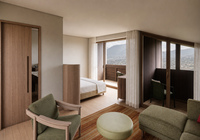 Hotel Hohenwart in Schenna – Modernes Hotelzimmer mit Bergblick | Wellnesshotel Südtirol