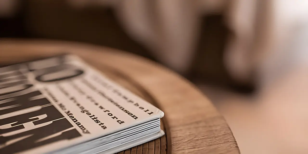 Sonnen Resort in Naturns – Detailaufnahme eines Buches auf einem Holztisch | Wellnesshotel Südtirol