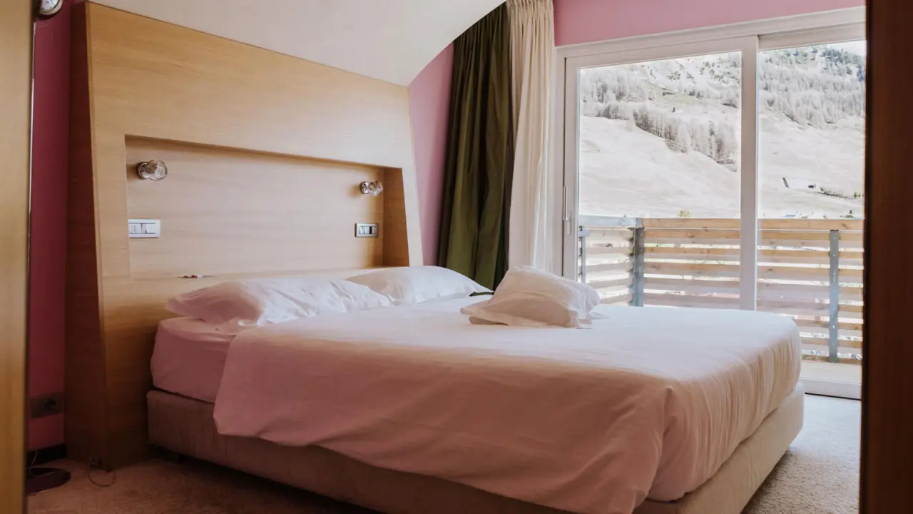 Hotel Lac Salin Spa & Mountain Resort in Livigno – Komfortables Doppelzimmer mit Bergblick | Wellnesshotel Livigno