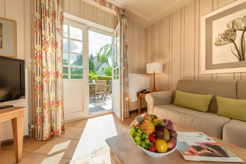 Fürst Jaromar Resort & Spa in Ostseebad Thiessow/Mönchgut – Komfortables Hotelzimmer mit Balkon | Wellnesshotel Mönchgut