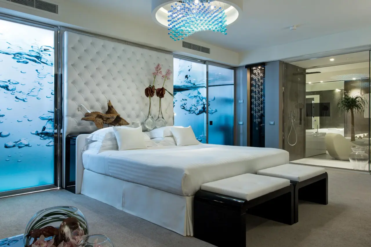 Almar Jesolo Resort&Spa in Jesolo – Exklusives Hotelzimmer mit modernem Design und Bad | Wellnesshotel Venetien