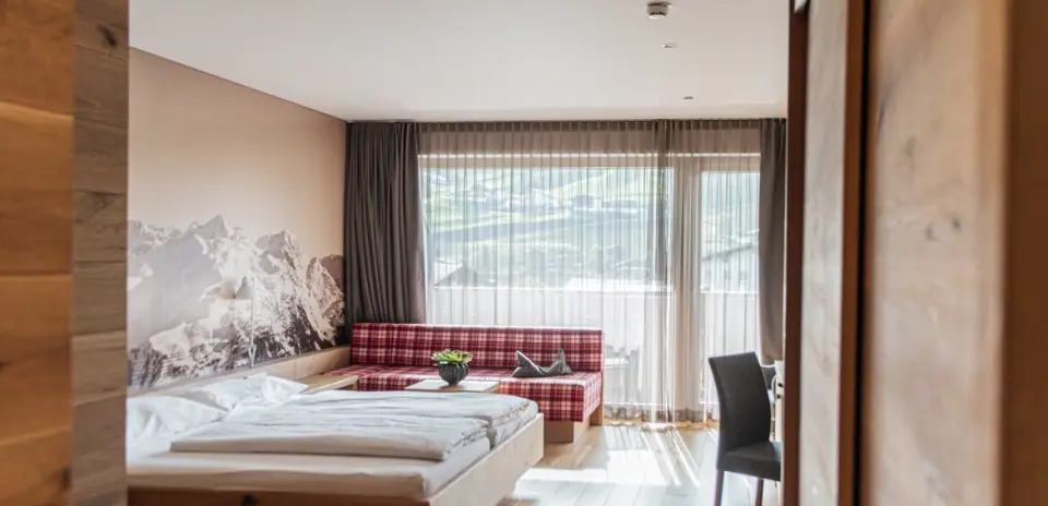 Sporthotel Silvretta Montafon in Gaschurn – Komfortables Doppelzimmer mit Bergblick | Wellnesshotel Montafon
