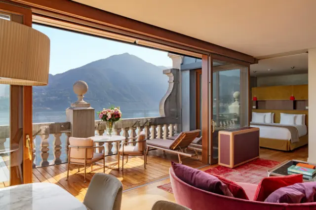 Grand Hotel Tremezzo in Bellagio – Luxuriöse Suite mit Balkon und Seeblick | Wellnesshotel Comer See