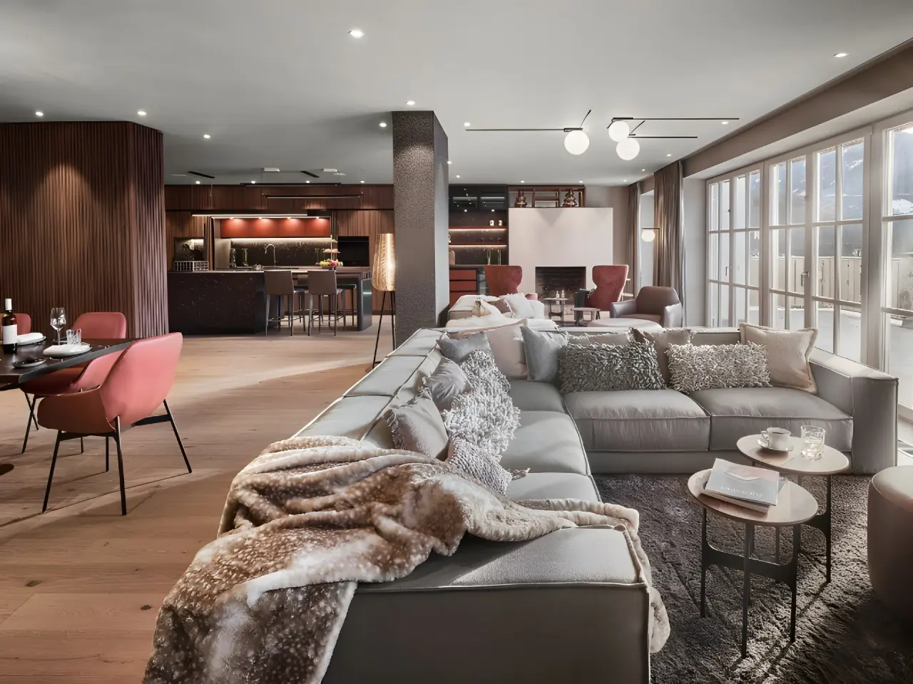 Grand Tirolia Kitzbühel in Kitzbühel – Luxuriöse Suite mit Wohnbereich und Küche | Wellnesshotel Tirol