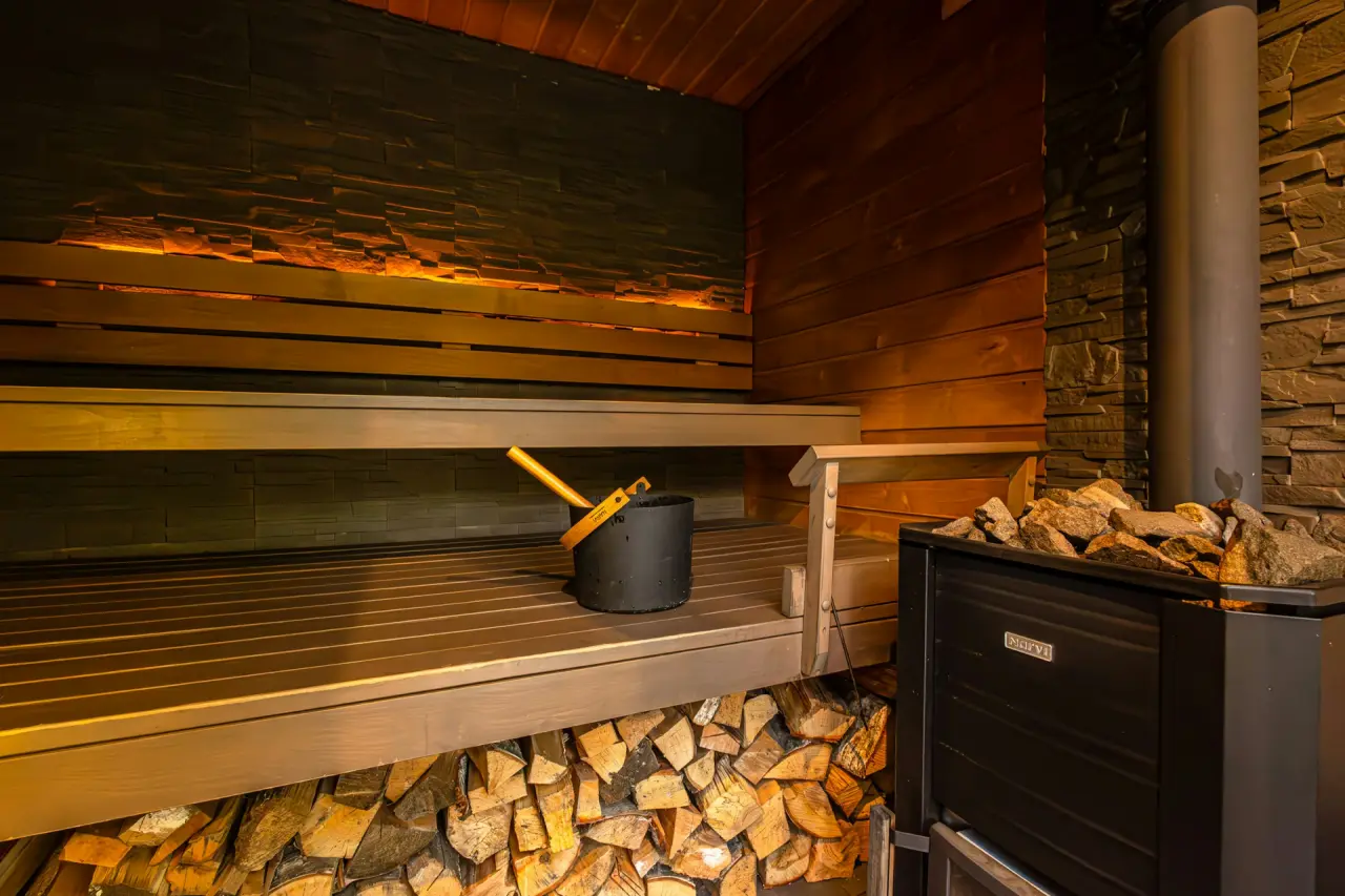 Finnische Sauna